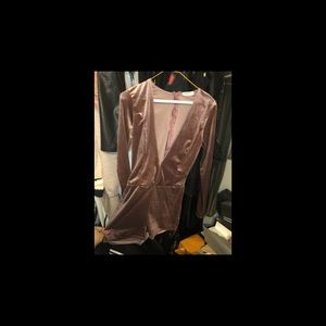 Velvet romper